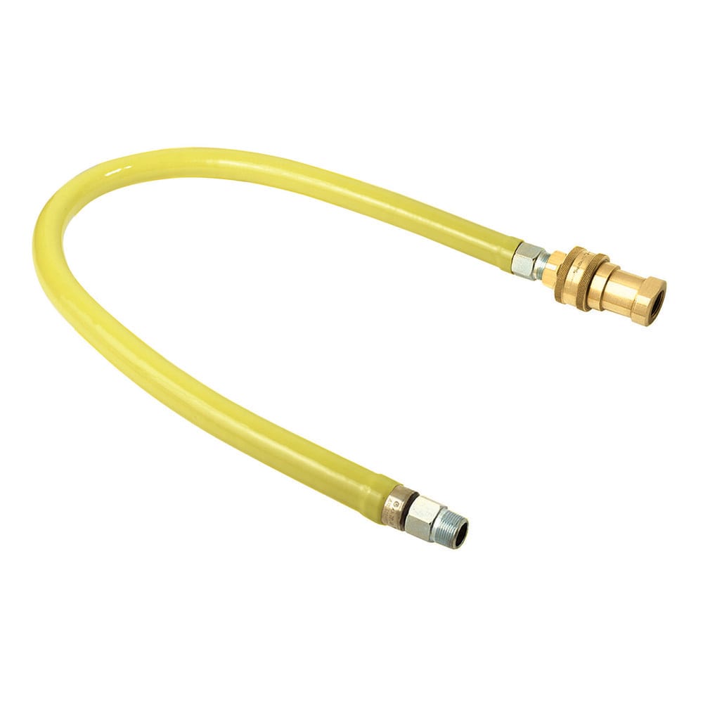 064-HG6D48S 48" SwiveLink Gas Connector w/ Reverse Quick Disconnect - 3/4" NPT