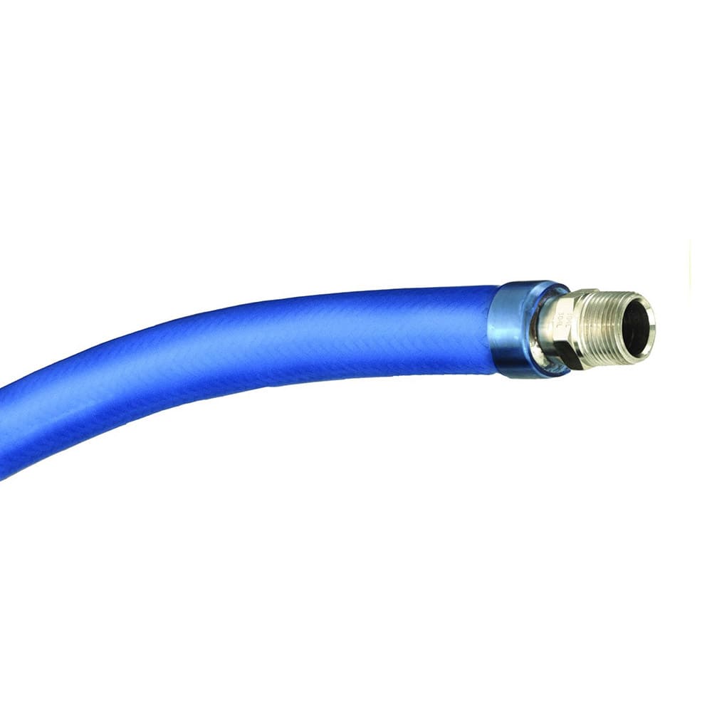 064-HW2B60 60" Water Connector Hose - Stainless Steel, 3/8" Male/Male Threads
