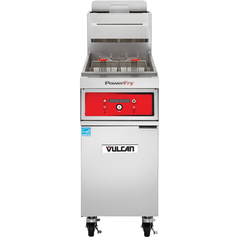 207-1VK45DFNG Gas Fryer - (1) 50 lb Vat, Floor Model, Natural Gas