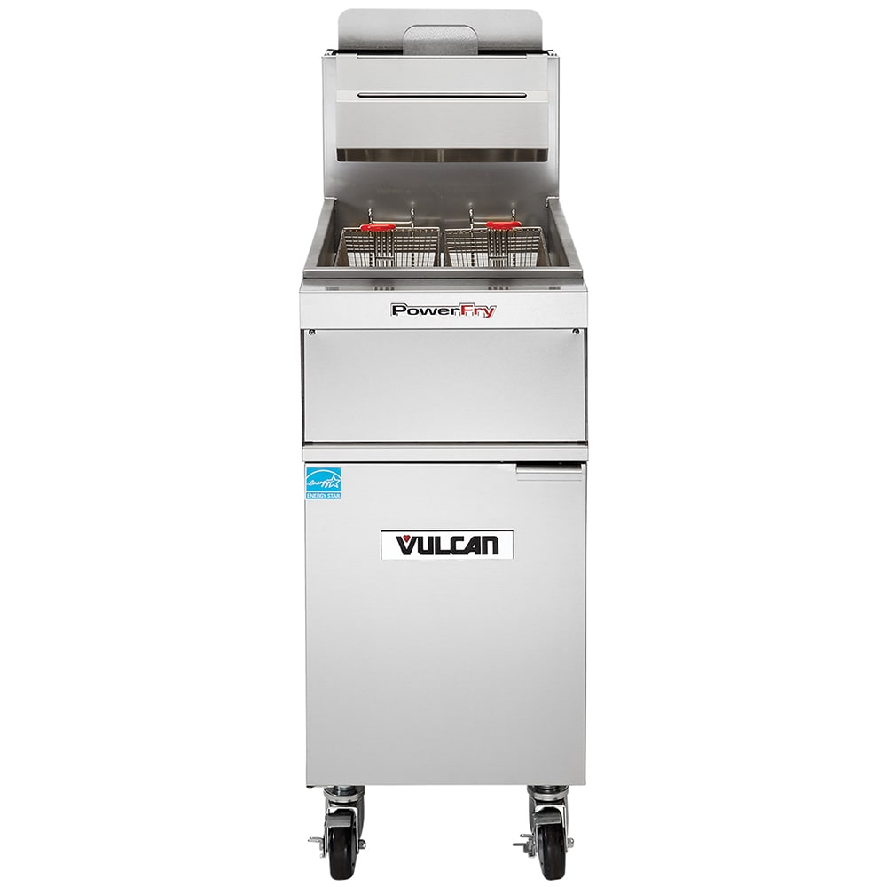 207-1TR45AFNG Gas Fryer - (1) 50 lb Vat, Floor Model, Natural Gas