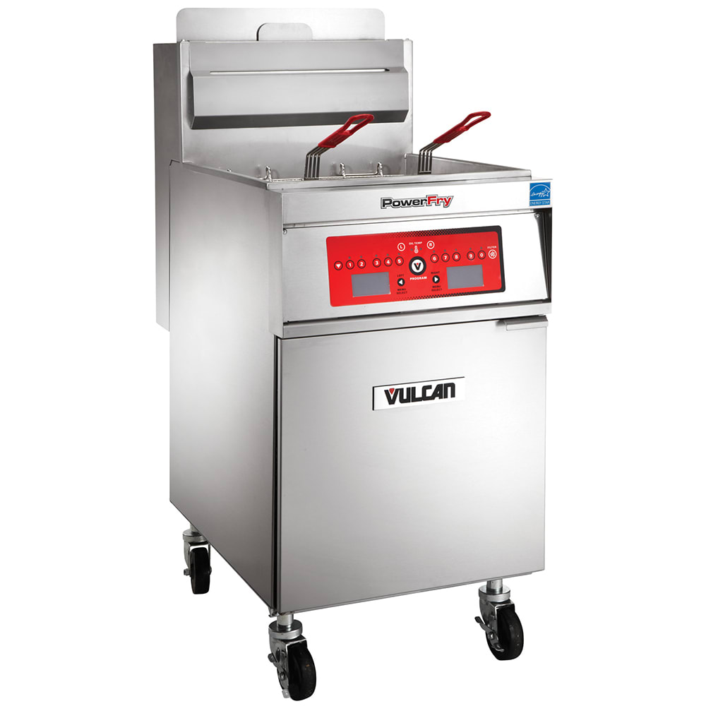 207-1VK65CFNG Gas Fryer - (1) 70 lb Vat, Floor Model, Natural Gas