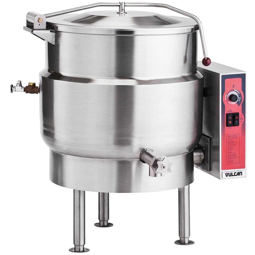 207-K40EL2083 40 gal Steam Kettle - Stationary, 2/3 Jacket, 208v/3ph