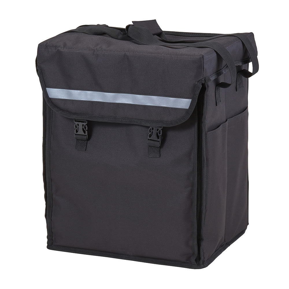 144-GBBP111417110 GoBag® Food Delivery Backpack - 11" x 14" x 17", Nylon, Black