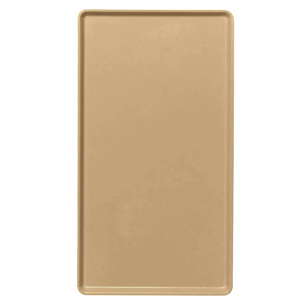 144-1220D514 Rectangular Dietary Tray - For Patient Feeding, 12" x 20", Earthen Gold