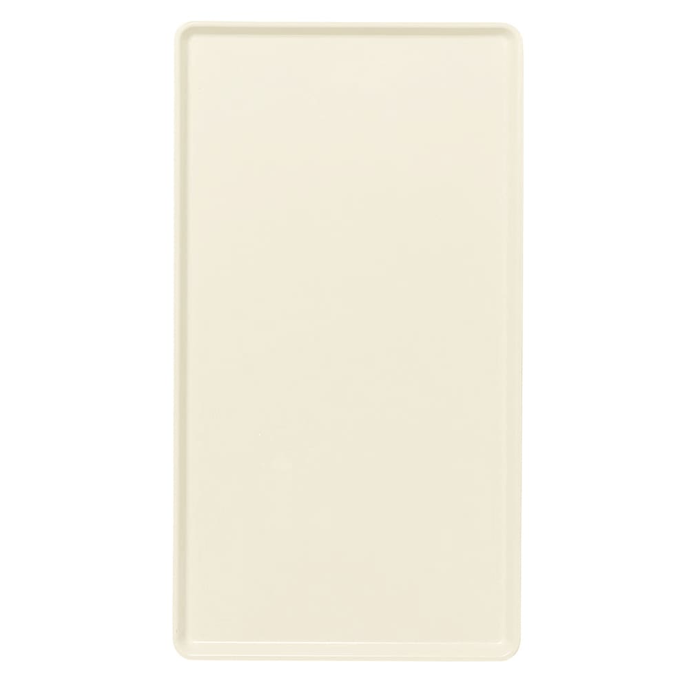 144-1220D538 Rectangular Dietary Tray - For Patient Feeding, 12" x 20", Cottage White