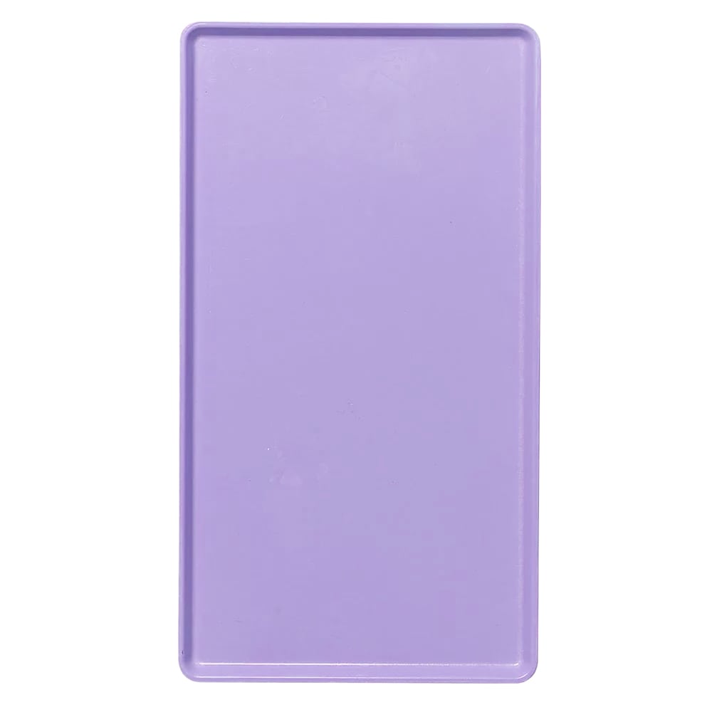 144-1220D551 Rectangular Dietary Tray - For Patient Feeding, 12" x 20", Grape