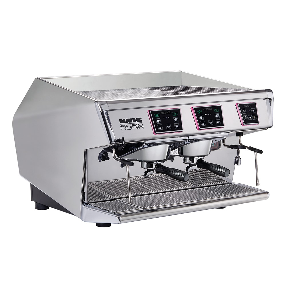 UNIC AURA2 Aura2 Automatic Espresso Machine w/ 2 Groups & (1) 10.1 liter Steam Boiler, 230v/1ph