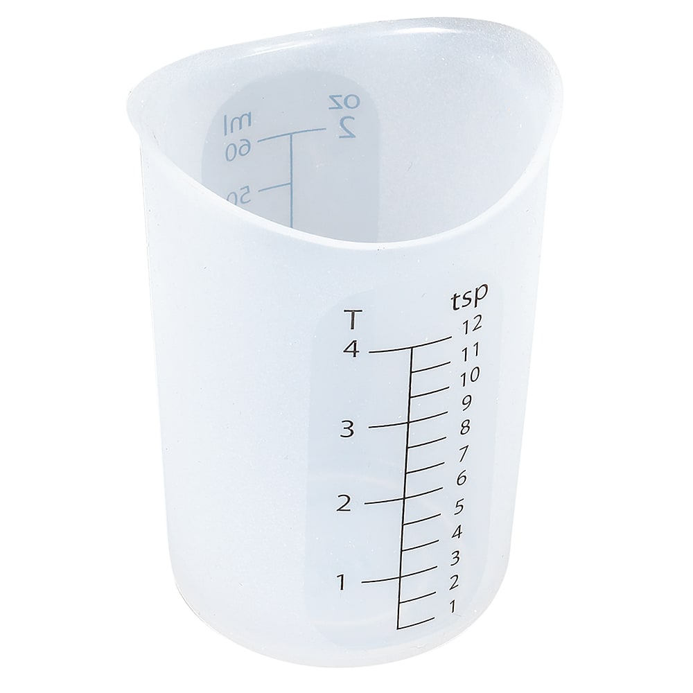 iSi B269 00 Measuring Cup w/4 Tablespoon Capacity & Curved Lip