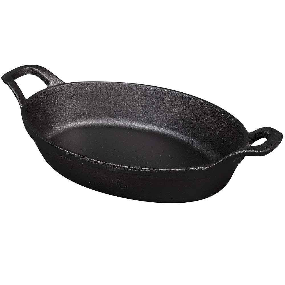166-CIPOV9567 Oval Baking Dish w/ 37 oz Capacity, Cast Iron
