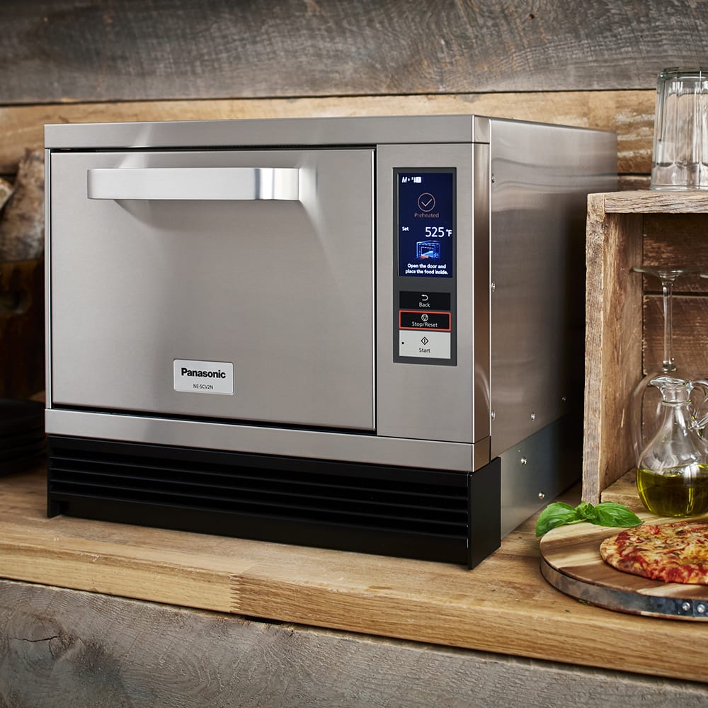 Panasonic SonicChef NE-SCV2NAPR Ventless Rapid Cook Oven with Touchscreen  Controls 0.4 cu. ft. - 208/240V, 3750W