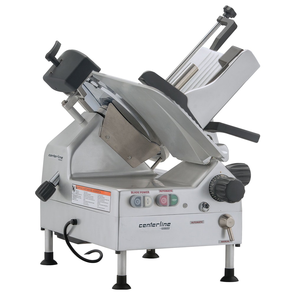 Centerline by Hobart EDGE13A-11 Automatic Meat Slicer w/ 13" Blade, Belt Driven, Aluminum, 1/2 hp