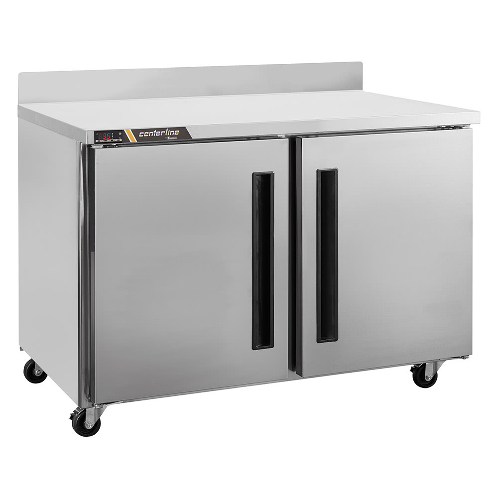 206-CLUC48RSDWTLR 48" Worktop Refrigerator w/ (2) Sections, 115v