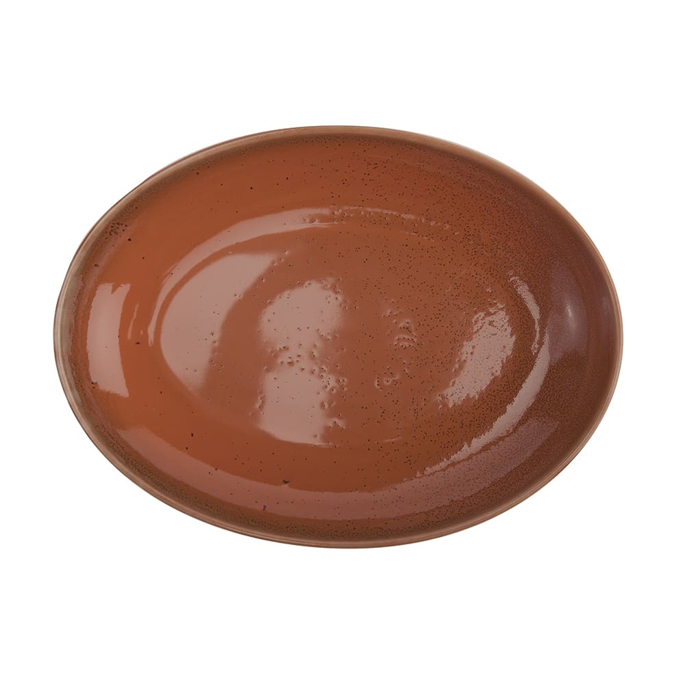 324-F1493025788 35 oz Oval Terra Verde Bowl - Porcelain, Cotta