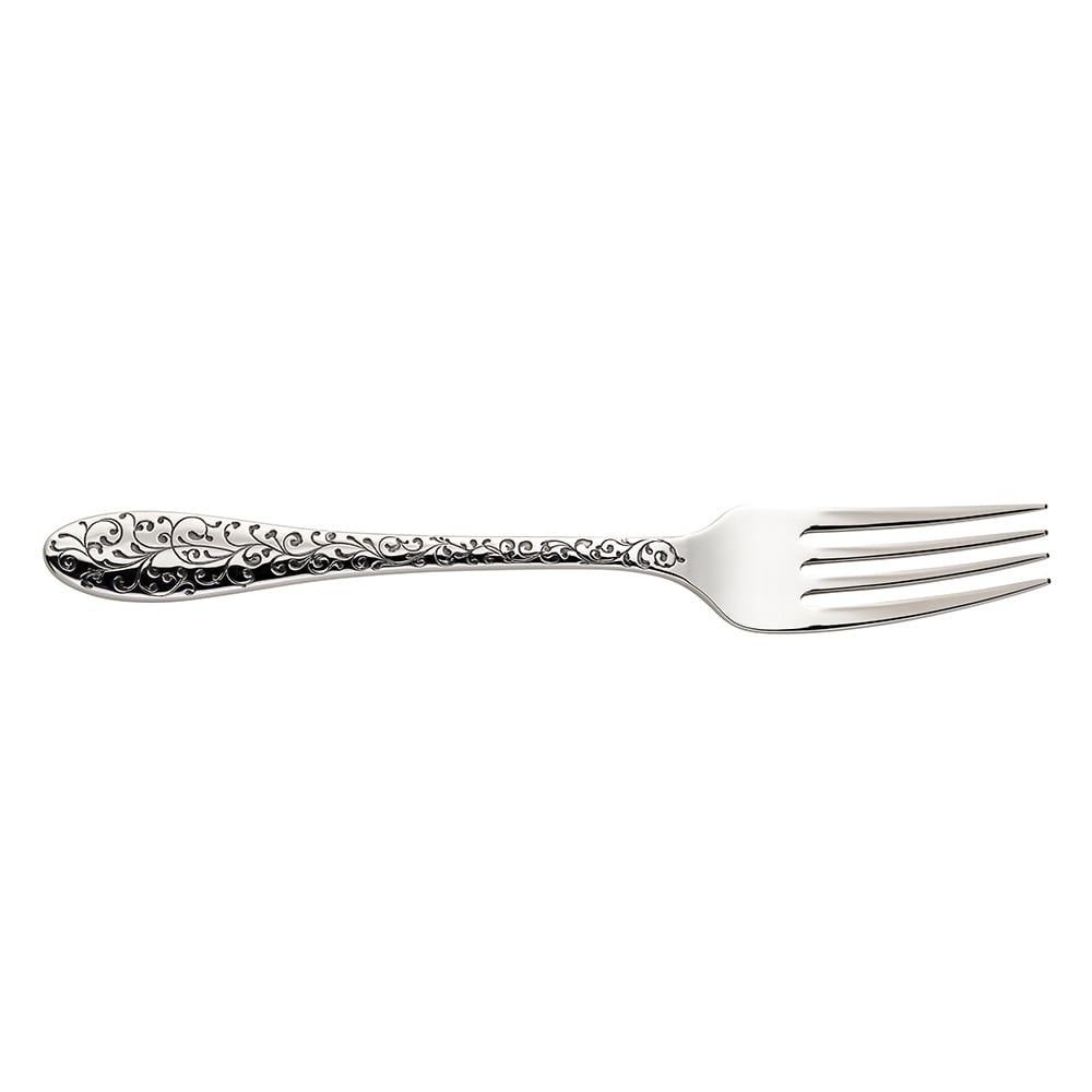 324-T638FDEF 7 1/8" Salad Fork with 18/10 Stainless Grade, Ivy Flourish Pattern