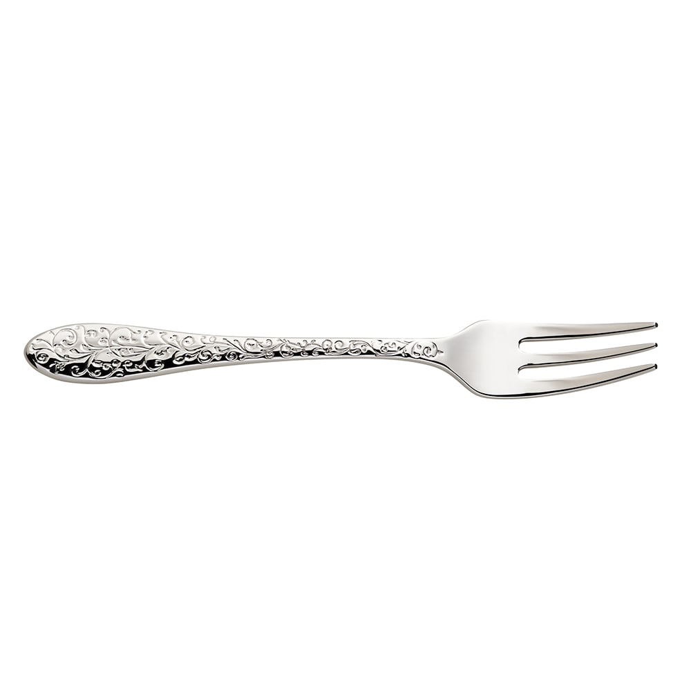 Oneida T638FOYF 5 3/5" Oyster Fork with 18/10 Stainless Grade, Ivy Flourish Pattern