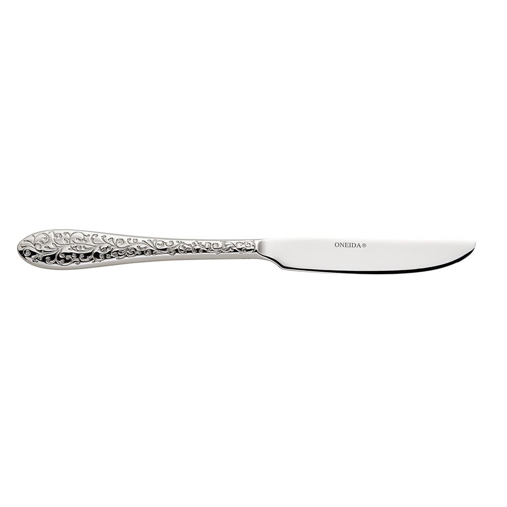 324-T638KBVF 7" Butter Knife with 18/10 Stainless Grade, Ivy Flourish Pattern