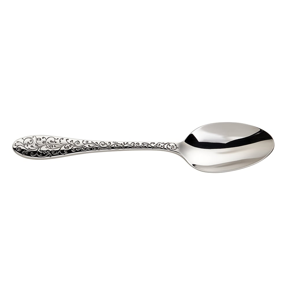 324-T638STSF 5 4/5" Teaspoon with 18/10 Stainless Grade, Ivy Flourish Pattern