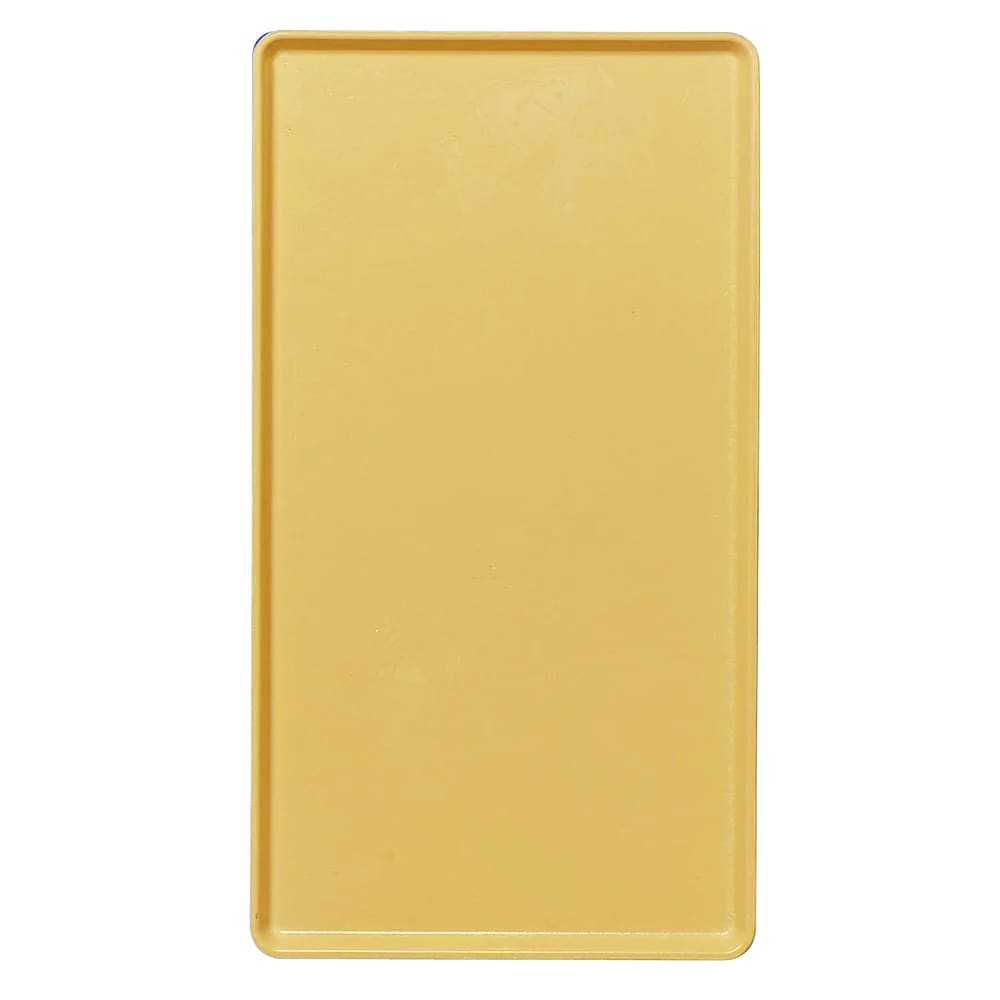 144-1216D171 Rectangular Dietary Tray - For Patient Feeding, 12" x 16", Tuscan Gold