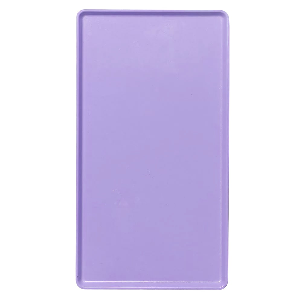 144-1216D551 Rectangular Dietary Tray - For Patient Feeding, 12" x 16", Grape