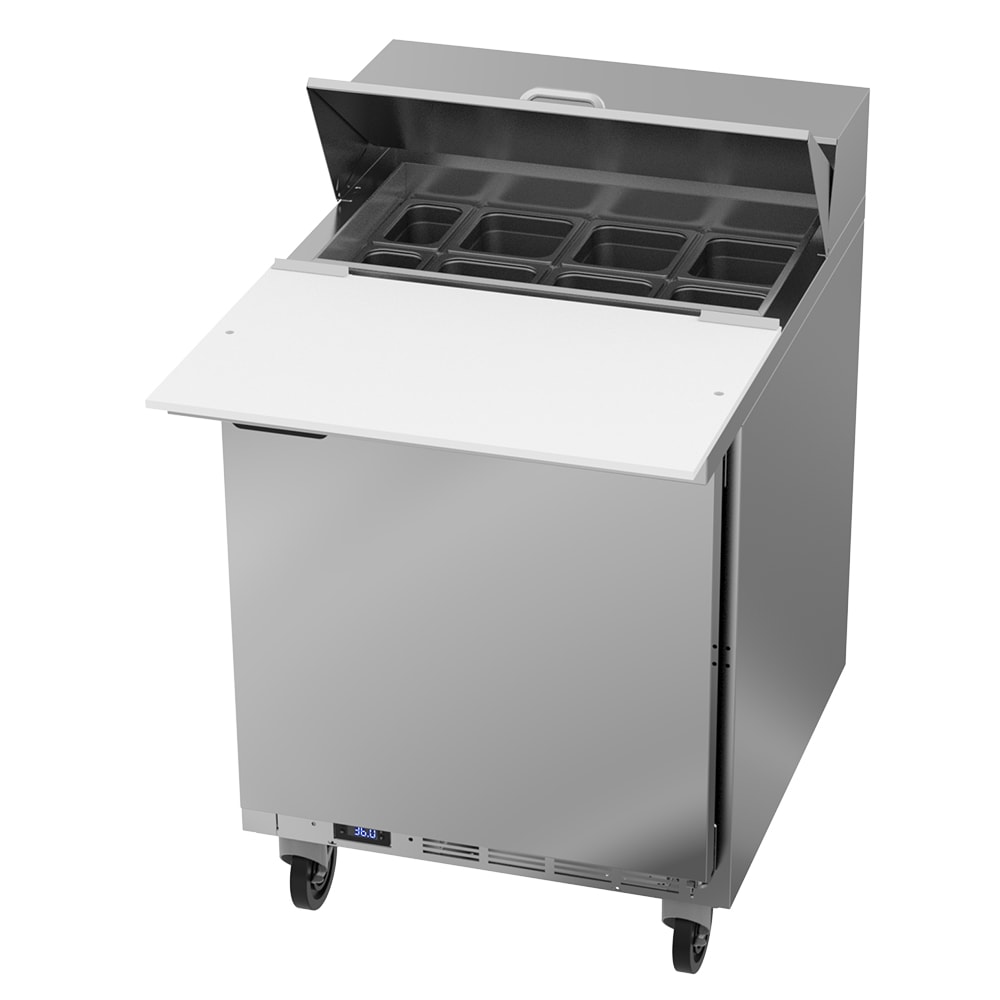 118-SPE27HCC 27" Hydrocarbon Series Sandwich/Salad Prep Table w/ Refrigerated Base, 115v