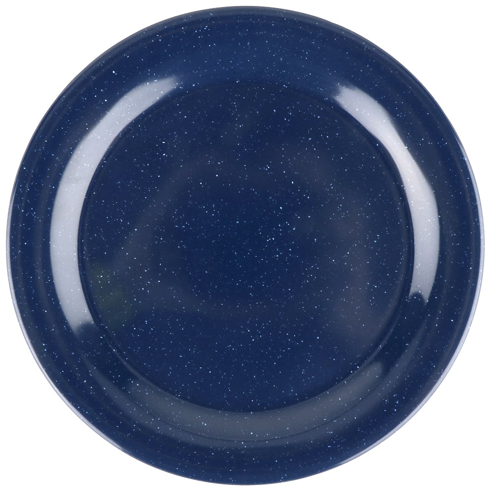 284-BF090TB 9" Round Melamine Dinner Plate, Texas Blue