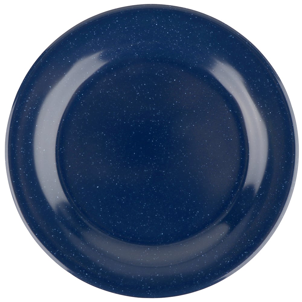 284-BF700TB 7 1/2" Round Melamine Dessert Plate, Texas Blue