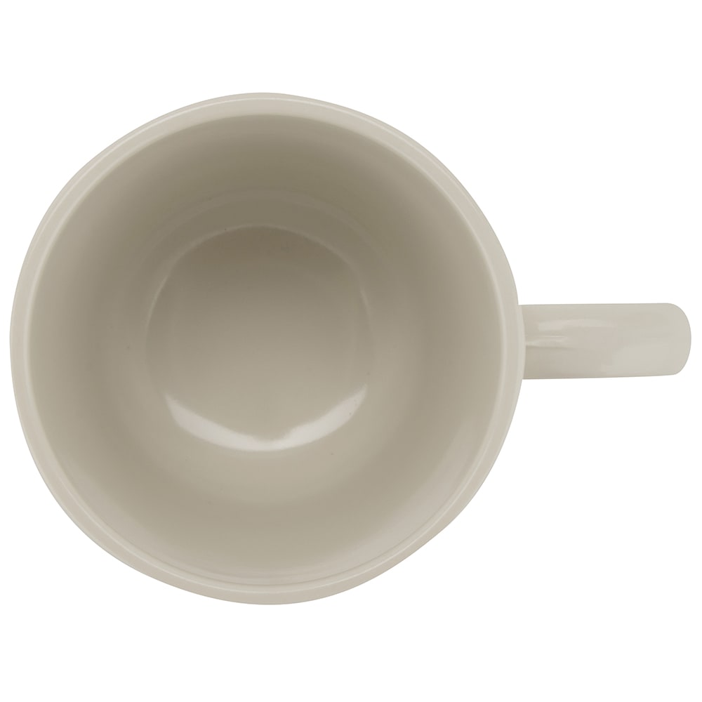 284-C107IV 8 oz Melamine Coffee Cup, Ivory
