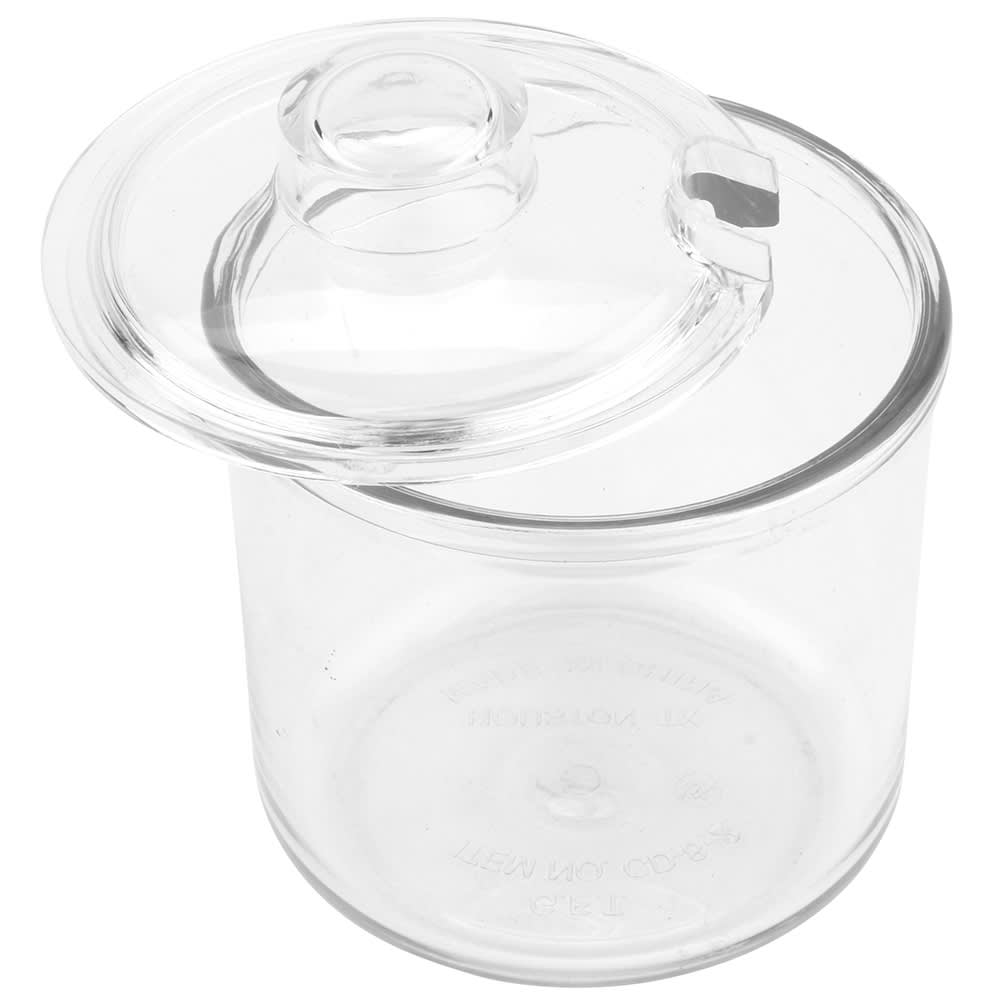 284-CD82CL Round 8 oz Condiment Jar - Clear