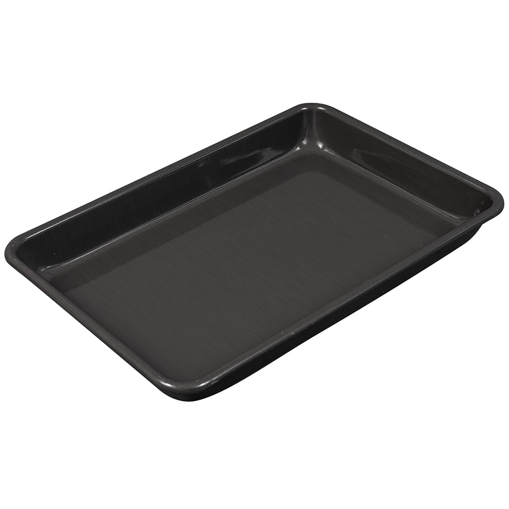 225-41854 1/8 Eighth Size Bun / Sheet Pan - 9" x 6" x 1", 16 gauge Aluminum, AMERI...