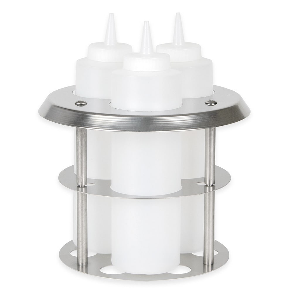 Server Products Signature Touch Squeeze Bottle Warmer (Fits 3), Heat  Condiments Toppings and Sauces, Stainless Steel, Model 86810