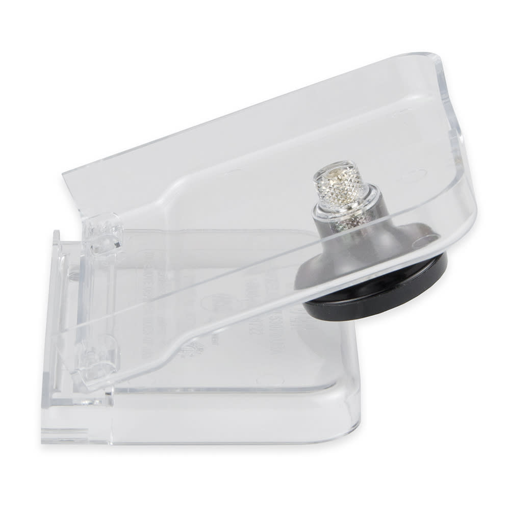 Server Hinged Lid For 1/9 Size Jar, Clear Plastic (87253)
