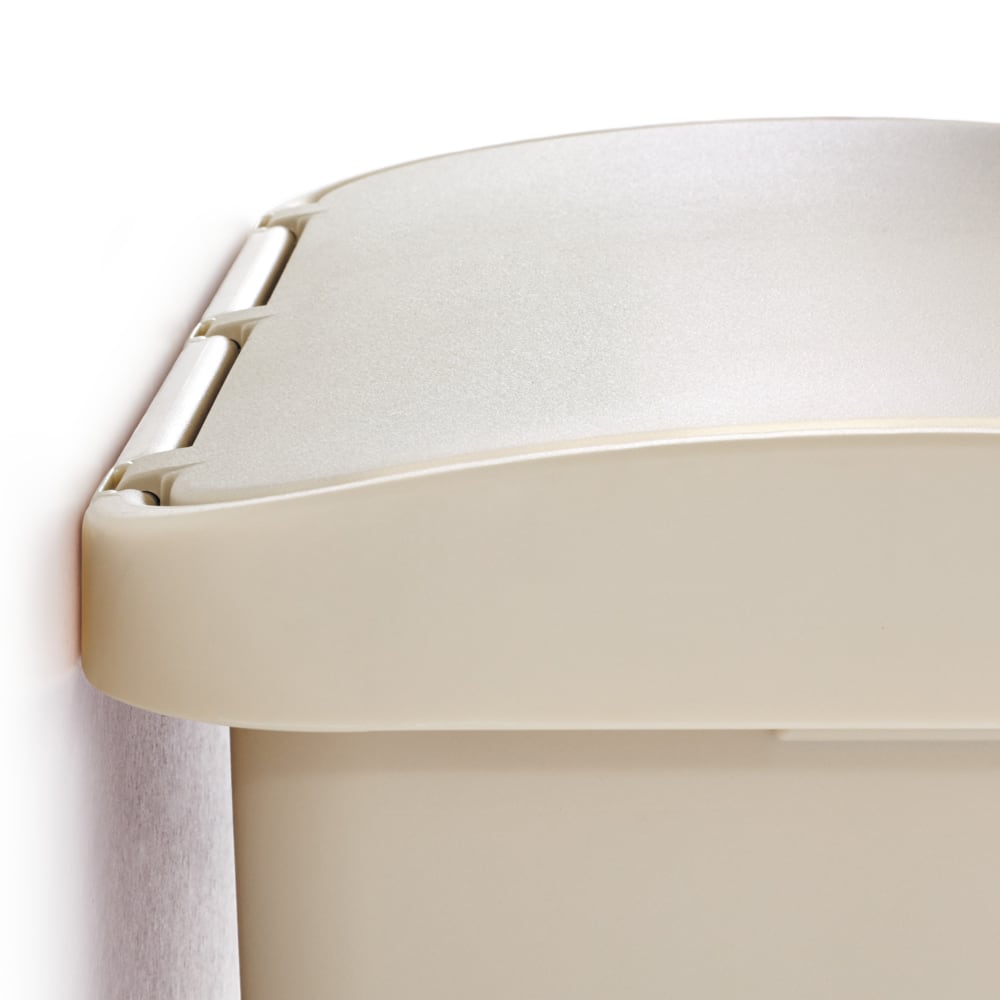 Rubbermaid Commercial Trash Can,Rectangular,24 gal.,Beige 1883553, 1 -  Ralphs