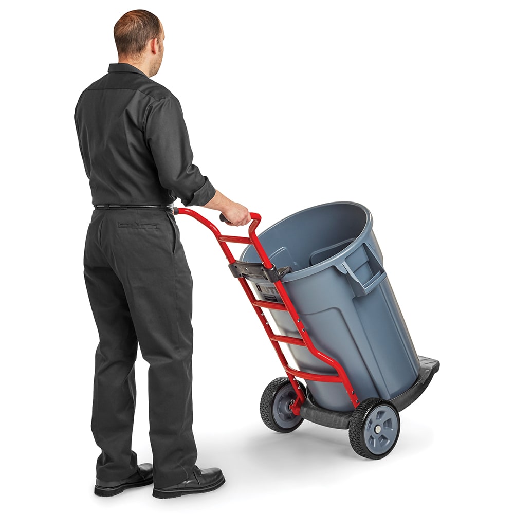 Land Rig Dolly Rubbermaid 1997410 Construction & Landscape Dolly for 32, 44, & 55 gal ...