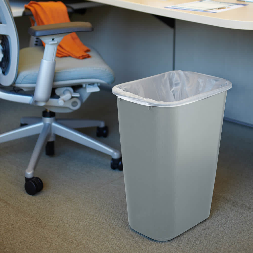 その他 RIA 10 BOX Rubbermaid FG295700GRAY 10 3/10 gal Multiple Material Recycle Bin
