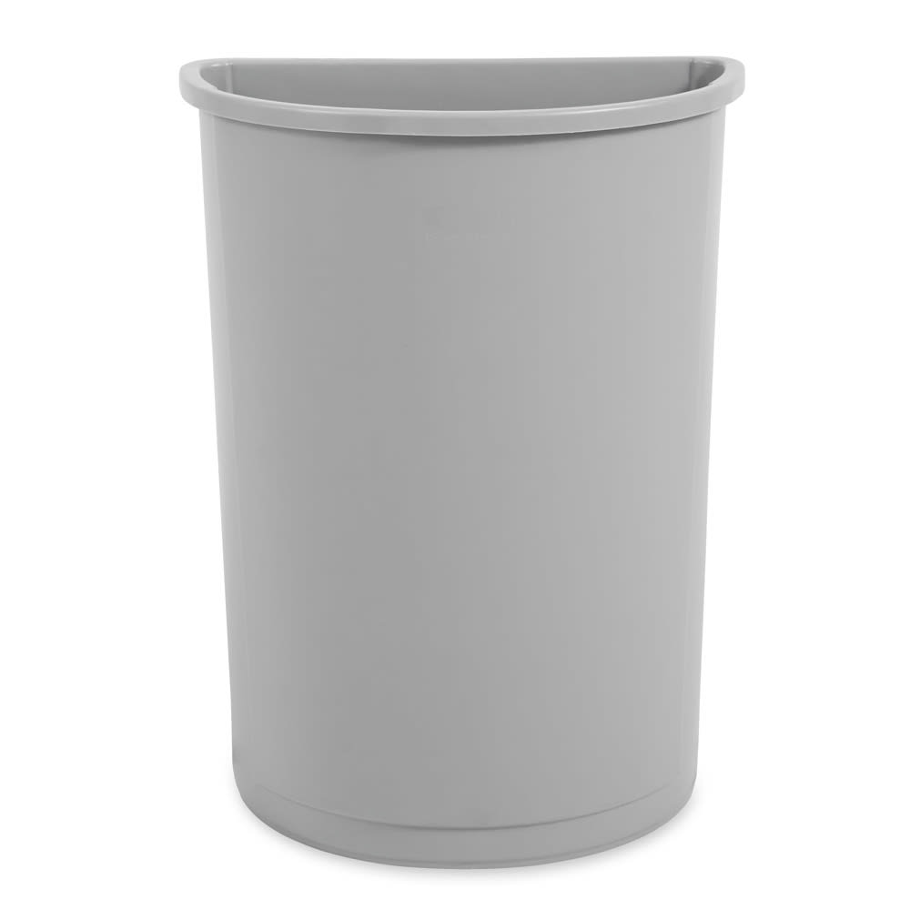 Commercial trash can Rubbermaid Marshall plastic, black