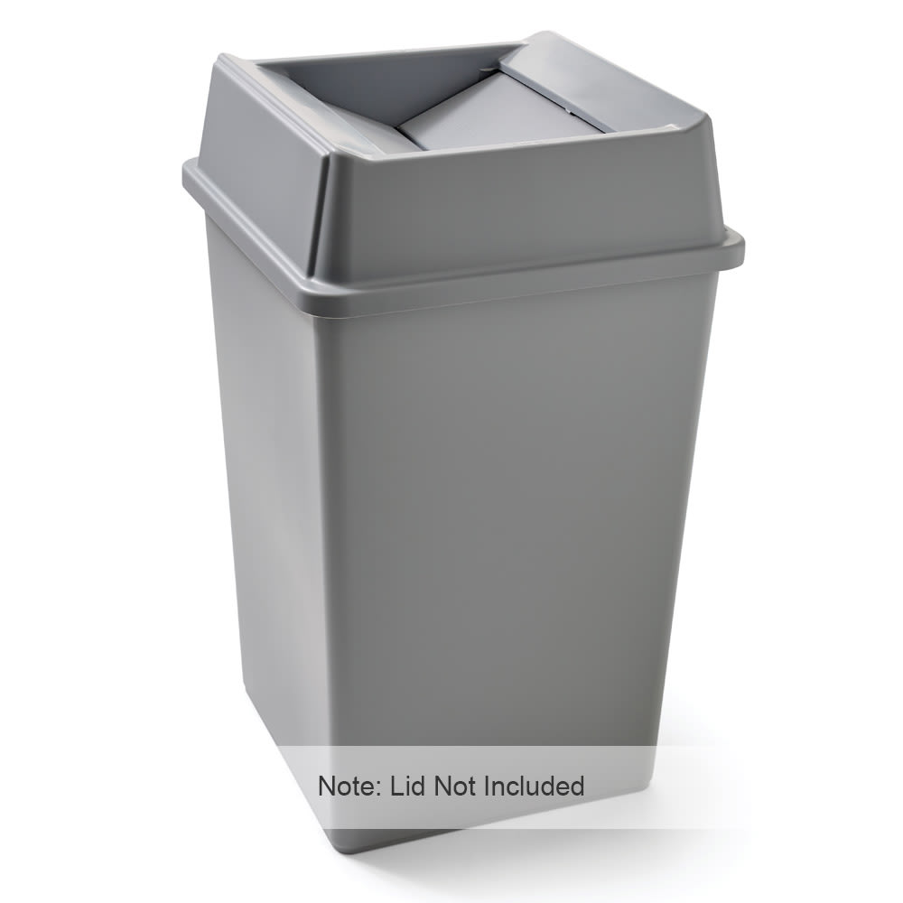 Rubbermaid Untouchable Square Trash Cans:Facility Safety and Maintenance: Waste