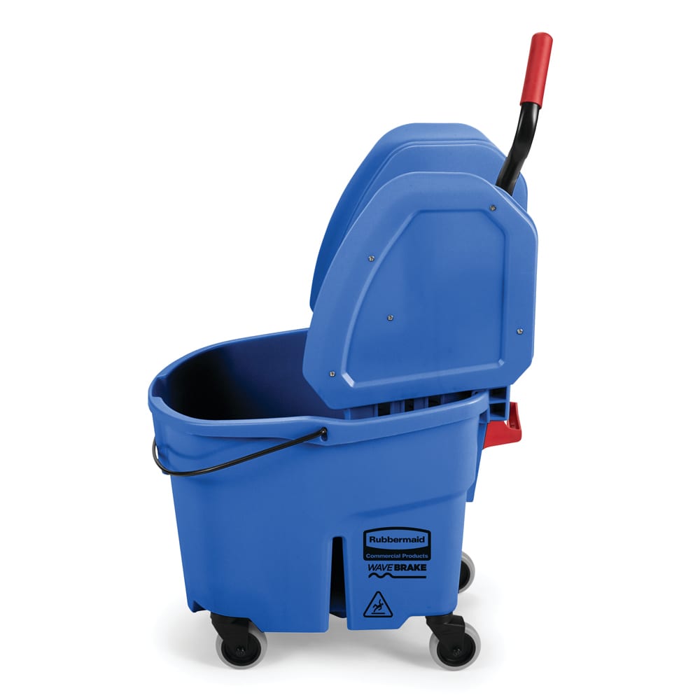 WaveBrake Bucket/Wringer Combos 35 qt Blue Rubbermaid Commercial