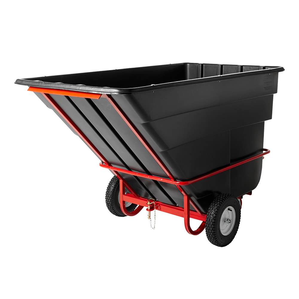 Rubbermaid FG102641 BLA 1 1/2 cu yd Trash Cart w/ 2100 lb Rubbermaid FG102641 BLA 1 1/2 cu yd Trash Cart w/ 2100 lb