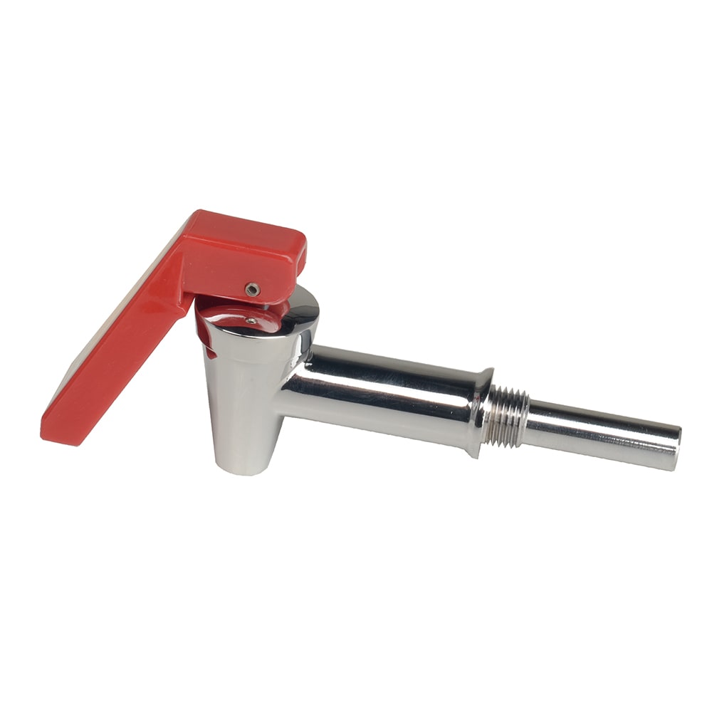 thumbnail image 2 of Bunn 07094.0001 Faucet With Red Handle - OEM Replacement For Bunn Coffee Systems 2 of 13