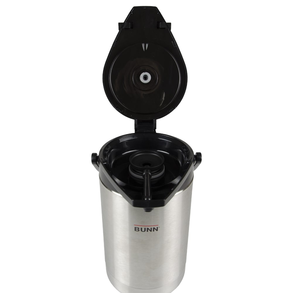 Bunn 2.5 Liter Stainless Steel Lined Lever Action Coffee Airpot 32125.0000