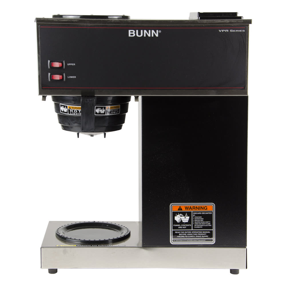 Bunn Pourover 2 Burner Coffee Maker with 2 Decanters - ULINE - H-10275