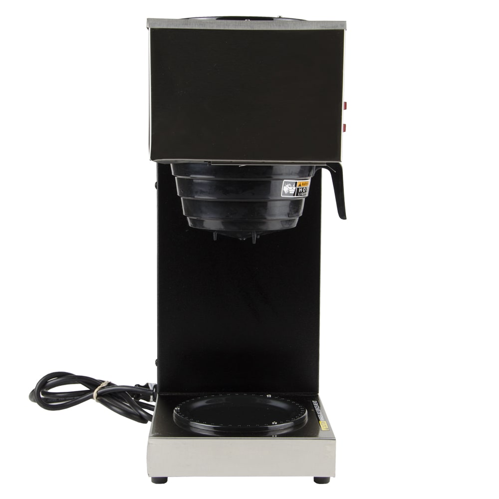 BUNN VPR 12-Cup Commercial Pour-Over Coffee Maker with 2 Glass Carafes