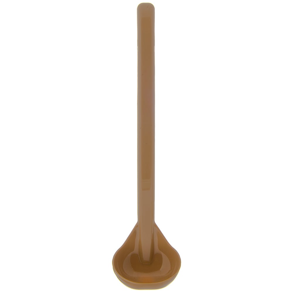 028-0295BE 1 oz Plastic Salad Dressing Ladle, Beige