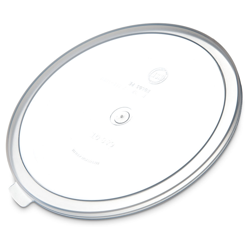 028-060230 Lid for 6 & 8 qt Bain Marie - Polypropylene, Translucent