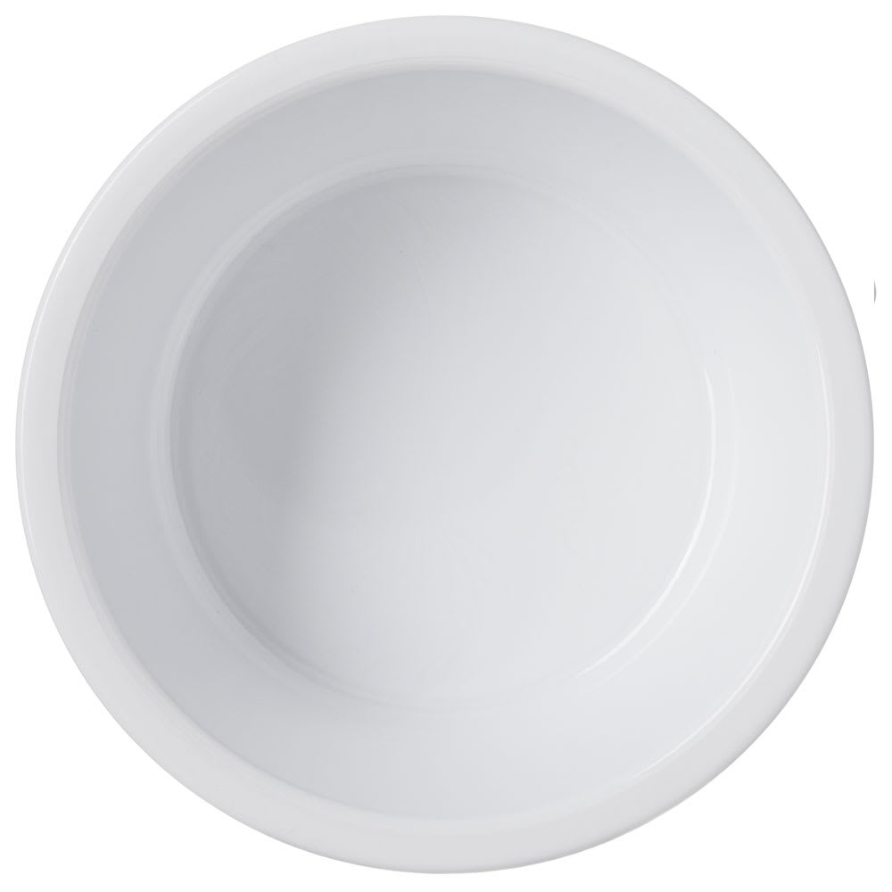 028-0845W 4 1/2 oz Fluted Ramekin - White