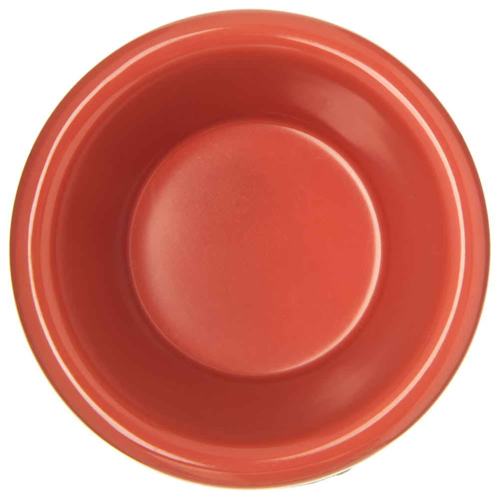 028-085252 2 oz Melamine Ramekin, Sunset Orange