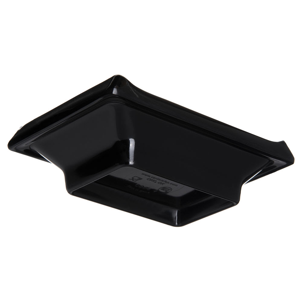 Carlisle 2 oz Melamine Japanese Ramekin, Black (086403)