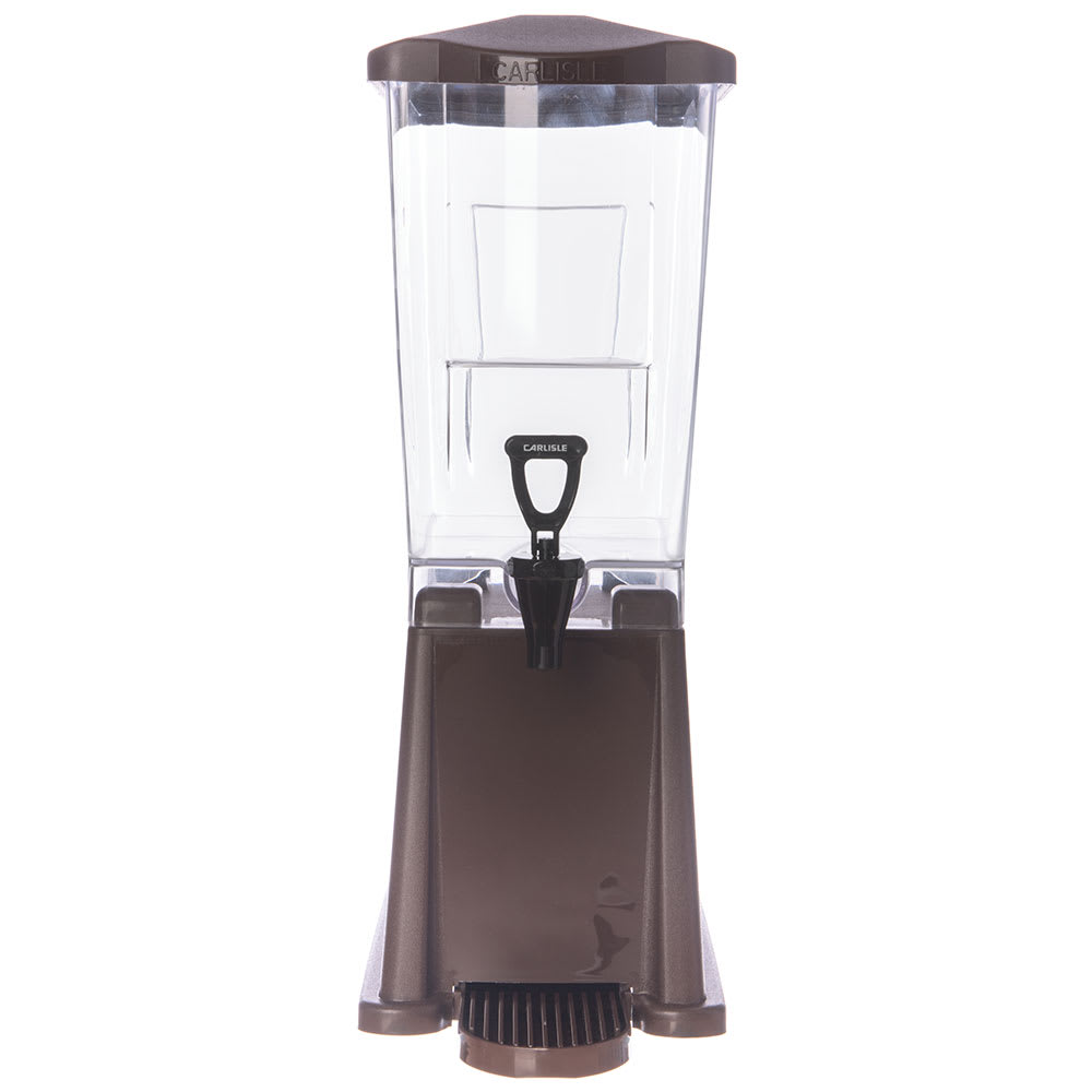 028-1085069 3-gal Premium Beverage Server - Clear/Dark Brown