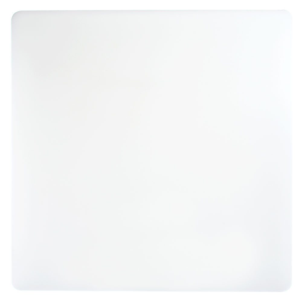 028-1290102 Poly Cutting Board - 24x24x3/4" White