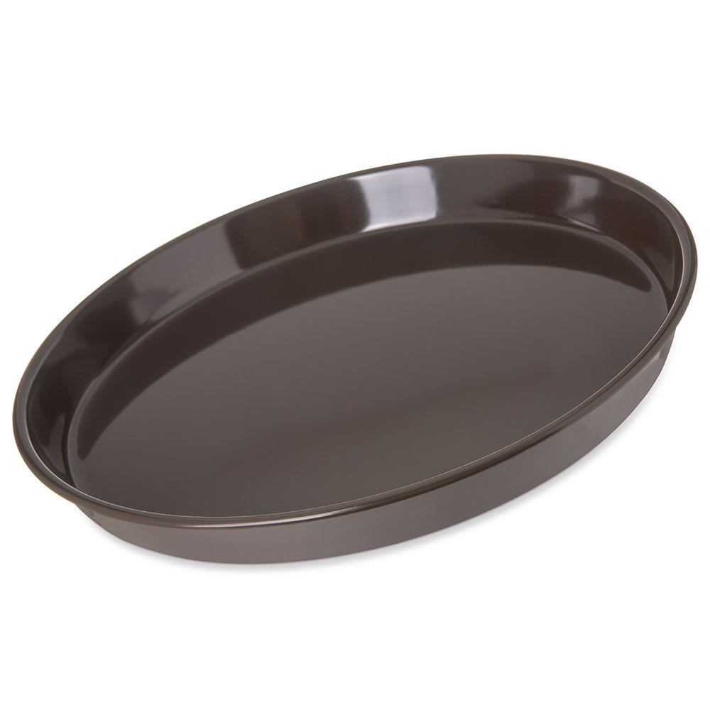 028-1300BR 13" Round Bar Tray - Brown